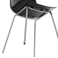 Miniatyrbillede 8 af 11: tectake Stol Mawe, ergonomisk, 120 kg -  sort/krom sort/krom