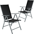 Miniatyrbillede 8 af 8: tectake Klapstol i aluminium 6 stk. -  anthrazit Graphite grey