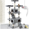 Miniatyrbillede 1 af 10: tectake Kradsetræ Barney -  grå Grey