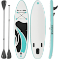 Miniatyrbillede 4 af 11: tectake Paddleboard Zenon, 2 i 1 oppustelig -  hvid/turkis Turquoise