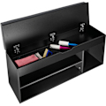 Miniatyrbillede 5 af 7: tectake Skoreol Natalya 104x30x49cm -  sort Black