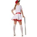 Miniatyrbillede 3 af 7: tectake Baseballspiller kostume White S