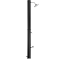 Miniatyrbillede 3 af 8: tectake Udendørs bruser Ofanto 35l -  sort Black