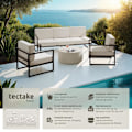 Miniatyrbillede 2 af 11: tectake Loungesæt Comosa til 5 personer, XXL-polstring Beige