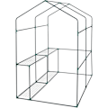 Miniatyrbillede 7 af 11: tectake Drivhus med presenning, 3,6 m³ White