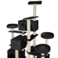 Miniatyrbillede 7 af 9: tectake Kradsetræ Entissar -  sort Black