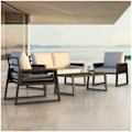 Miniatyrbillede 1 af 11: tectake Gartenlounge-sæt Captive i reb-design - Sæt 1 (1 x sofa / 1 x bord / 2 x lænestole) Sæt 1 (1 x sofa / 1 x bord / 2 x lænestole) Graphite grey