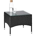 Miniatyrbillede 5 af 10: tectake Polyrattan havemøbelsæt Bern -  sort Black