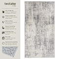 Miniatyrbillede 2 af 7: tectake Gulvtæppe Nadira, kort luv - 80 x 150 cm 80 x 150 cm Grey