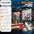 Miniatyrbillede 2 af 7: tectake Motionscykel FitX, foldbar med træningscomputer - 113 x 41 x 81 cm 113 x 41 x 81 cm Black