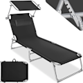 Miniatyrbillede 1 af 11: tectake Solseng Chloé -  sort Black