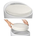 Miniatyrbillede 3 af 4: tectake Skammel med opbevaringsplads -  hvid White