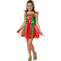 Miniatyrbillede 1 af 7: tectake Skovprinsesse børnekostume Green 152 (11-12y)
