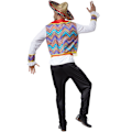 Miniatyrbillede 2 af 9: tectake Flot Mexicaner kostume MultiColor XL