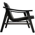 Miniatyrbillede 8 af 11: tectake Polyrattan havestol Treviso, træramme og polstring -  sort Black