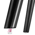 Miniatyrbillede 7 af 7: tectake Ovalt sofabord Acerra, marmorlook 100x50x34,5 cm -  sort Black