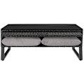 Miniatyrbillede 8 af 11: tectake Polyrattan loungesæt Ostuni -  sort Black