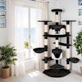 Miniatyrbillede 3 af 9: tectake Kradsetræ Nelly -  sort/hvid White