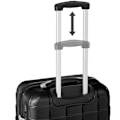 Miniatyrbillede 6 af 10: tectake Kuffertsæt 3-dele hardcase -  sort Black one size