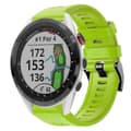 Klokkerem til Garmin Approach S62 - Komfortabel silikonrem Green