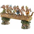 Miniatyrbilde 1 av 5: Tegneserie Seven Dwarfs Gnome Hage Ornament Resin Ornament Pappemballasje