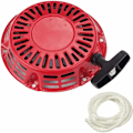 Miniatyrbilde 1 av 5: Rekylstarter for Honda GX120 GX160 GX200 4HK 5.5HK 6.5HK Motor 168F Generator Motor bytt # 28400-ZE1-003ZF # 28400-ZH8-013YA，