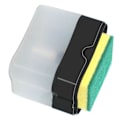 Miniatyrbillede 8 af 8: Holdbar Plastik Opvaskemiddel Dispenser: Besparende Trykdesign med Stor Kapacitet til Køkken og Hjem - Sort