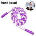Miniatyrbillede 2 af 5: Hopprep Beaded Hopprep, hopprep Justerbar for voksne Purple hard beads