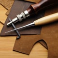Miniatyrbillede 2 af 5: DIY Værktøjssæt Læder tegnebog Making Kom godt i gang Håndsyning Læder