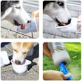 Pikkukuva 5 / 5: Koiran vesipullo, Vedenpitävä Kannettava Puppy Vesilähde Juomasuihkulla Ulkoeläimille, Patikointi, Matkustaminen, F