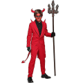Miniatyrbilde 2 av 3: Red Demon Devil Sett for barn M Boys
