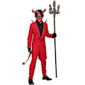Pikkukuva 2 / 3: Lasten Red Demon Devil -setit M Boys
