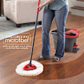 Miniatyrbillede 4 af 5: 4 stk Trekantskive Rotary Moppehoved Fiberudskiftning Bomuldsgarnhoved