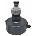 Miniatyrbillede 1 af 3: Quick Connect Nippel til 1000L Tank, S60X6 IBC Fitting Multitanks Vandhane Fitting, Slangeforbindelse til IBC Tank Adapter (P