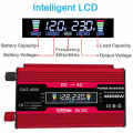Miniatyrbilde 5 av 5: 4000W Peak Power Modifisert Sine Wave Inverter Led Display 300W Nominell Power Inverter DC 12V Til AC 110V/220V Converter Power