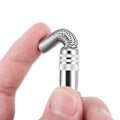Miniatyrbillede 8 af 8: 10-pak Spring End BNC Han-stikkontakt Adapter - Skrue Type til RG59 Koaksialt CCTV Kameraer