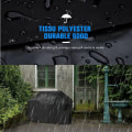 Miniatyrbilde 4 av 5: 100*60*150cm møbeltrekk ovnstrekk grilltrekk støvtett grilldeksel,