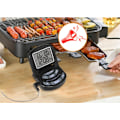 Miniatyrbilde 4 av 5: Rustfritt stål sonde digitalt matlaging termometer Alarm Timing Grill kjøtt termometer