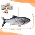 Miniatyrbilde 4 av 5: Gresskarpe 30CM elektrisk lekefisk falsk fisk pp bomullsfylt morsom gave