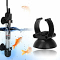 Miniatyrbillede 3 af 5: Clips med sugekop, 10 stk sort Clip Fastener til Aquarium Heater Pump Tube