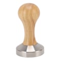 Miniatyrbilde 1 av 8: Multifunksjonell 304 rustfritt stål kaffetamper med flat base - 51 mm (2,01 tommer) bønnepressehammer for kaffe brygging 51mm