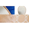 Pikkukuva 4 / 5: kuviollinen lattiamatto kylpyhuoneen lattiamatto kolmiosainen set Beige