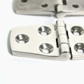 Miniatyrbillede 3 af 5: 4 stk 38*76 rustfrit stål 316 trapezformet seks-hullers foldehængsel foldehængsel hardware bådhængsel，Til boligmøbler,