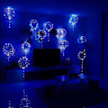 Miniatyrbilde 3 av 5: 20 stk LED-ballonger Lysende ballonger, fargerike
