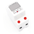 Miniatyrbilde 4 av 5: DDM15SC enfaset 2P stor multifunksjons skinnemåler LCD-skjerm. 20(80)A