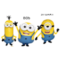 Miniatyrbild 3 av 3: Doll Minions Full Set Handgjorda Födelsedagstårta Toppers Souvenir Toy Universal Studios (Classic Three-Pack GJ57T)