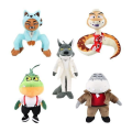 Miniatyrbilde 1 av 2: The Bad Guys Plush Toy, Mr. Wolf/ms. Tarantella/mr. Snake/mr. Piraja/mr. Shark Plush Toy, Badass League Doll Toy Ms.Tarantula