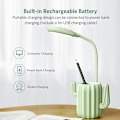 Miniatyrbilde 2 av 5: Student øyebeskyttelse Cactus skrivebordslampe Oppladbar LED-bordslampe (grønn)