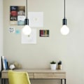 Miniatyrbild 3 av 5: Set med 2 Pendellampa E27 Edison Socket Retro Taklampa 1 Head DIY Takbelysningshållare Lamphållare Kitc