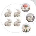 Miniatyrbild 4 av 5: Ceramic Rabbit Ornaments for Decoration 4 Pcs Landscape Easter Decorations[ht]